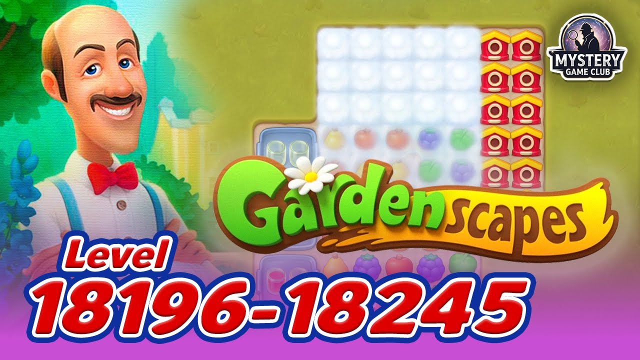GARDENSCAPES Level 18196 -18245