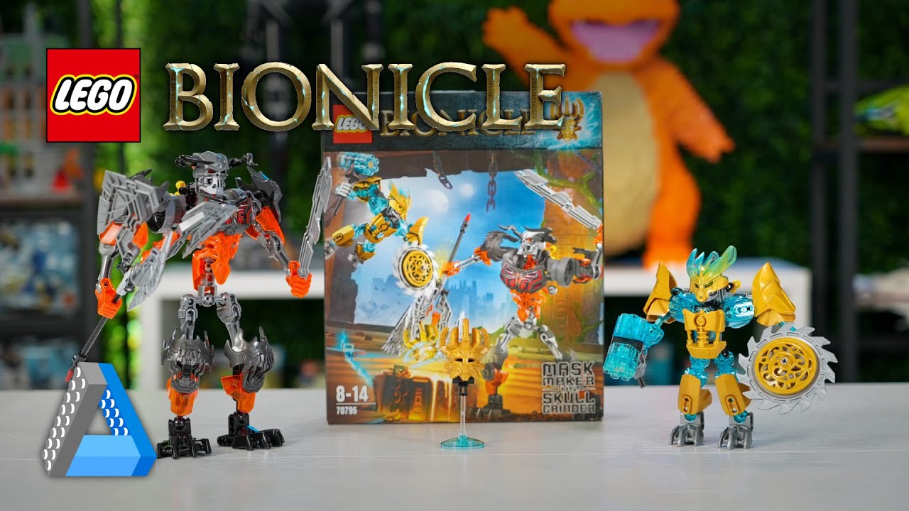 LEGO® Bionicle 70795 Mask Maker vs  Skull Grinder | Review