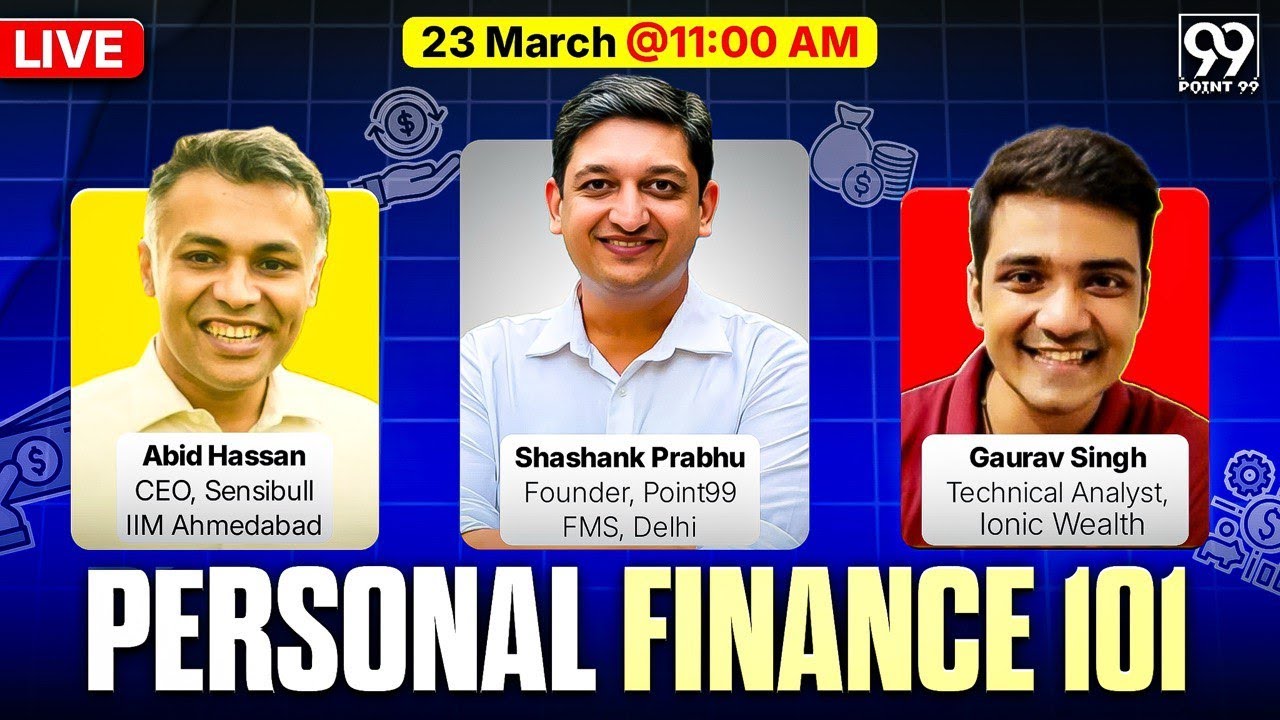 Personal Finance 101 ft. Abid Hassan, CEO, @BeSensibull