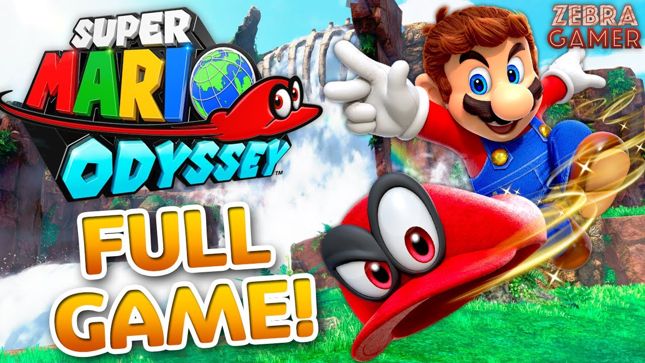 Super Mario Odyssey Full Game Walkthrough!