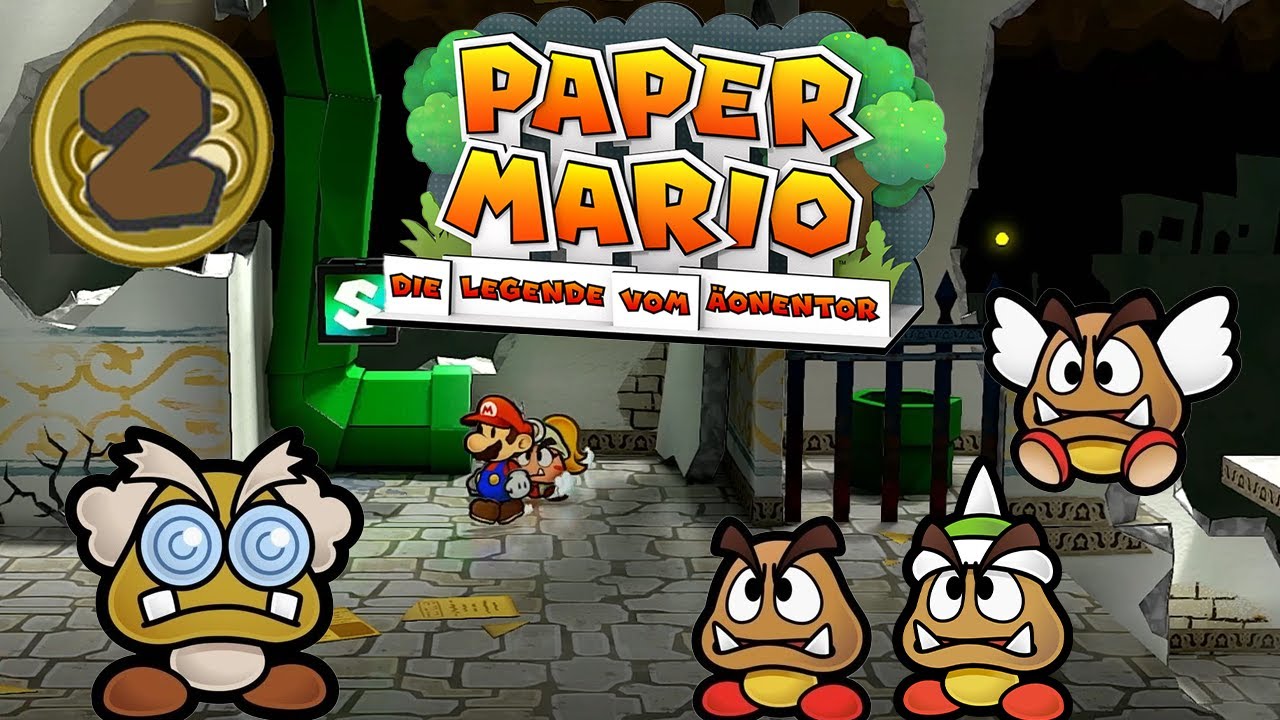PAPER MARIO: DIE LEGENDE VOM ÄONENTOR #2: Rohlingen und dessen Katakomben erkunden