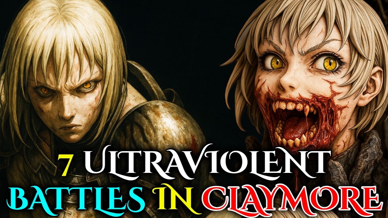 Top 7 Ultra-Violent & Spectacular Battles From The Dark Fantasy World of Claymore!