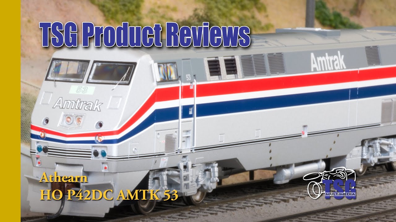 Обзор продукта Amtrak P42DC Atearn в масштабе HO