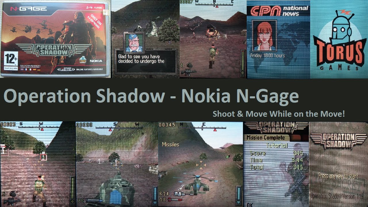 Operation Shadow - Nokia N-Gage - Shining Light or Doom & Gloom