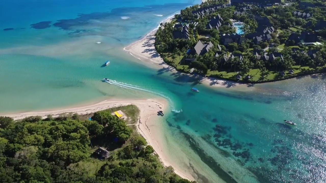 InterContinental Fiji Drone Footage &ndash; Azure Waters & Tropical Paradise