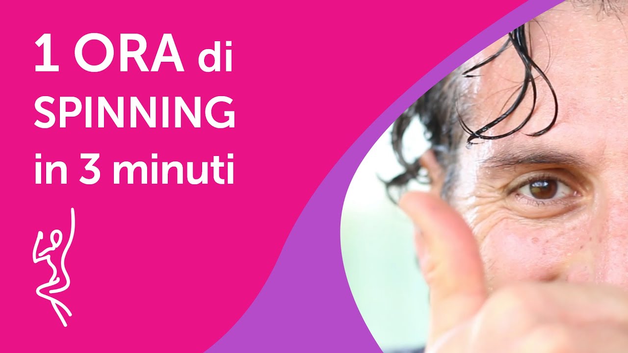 1 ora di SPINNING in 3 minuti