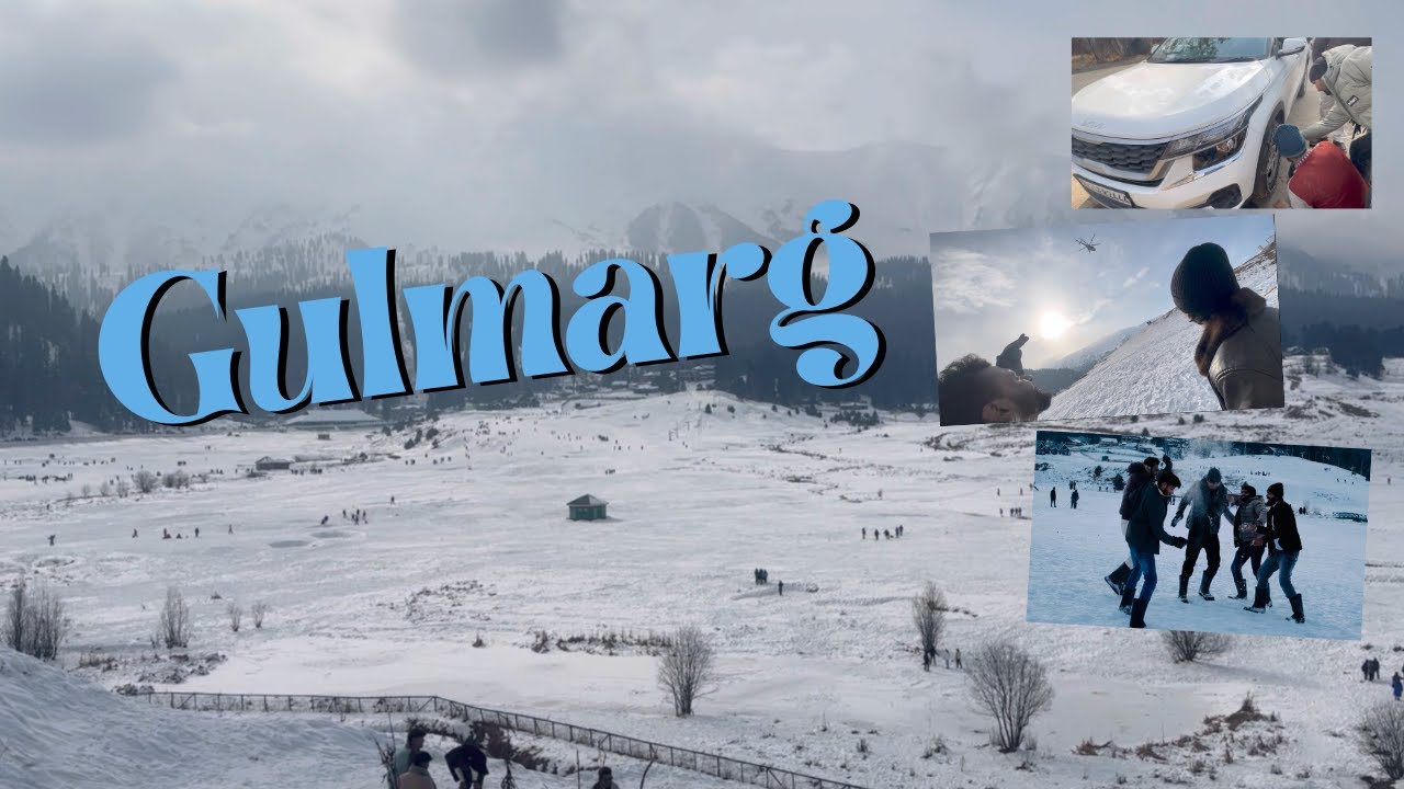 Gulmarg😍| Kashmir Vlog Part-3| First time snow chain in Our Seltos🔥