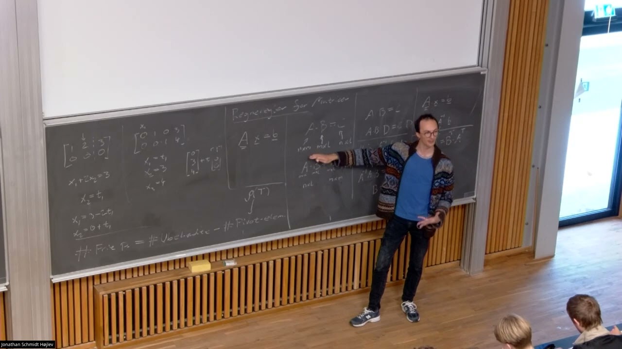 Matematik 1a Gennemgang E23 - Part 2
