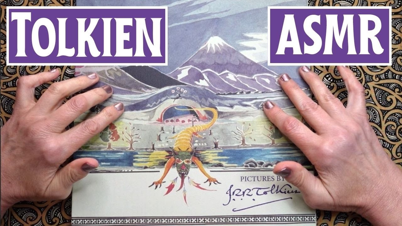 ASMR | Pictures by Tolkien! Gorgeously Illustrated Book Whispered Browse, Describe, Show & Tell!