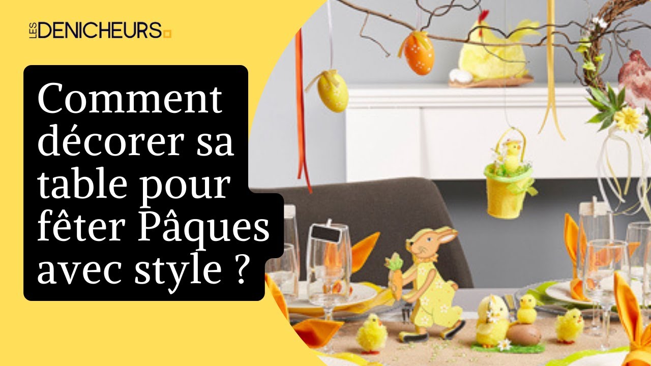 🐇 Table de Pâques : 9 idées de décoration pour fêter Pâques avec style 🎀