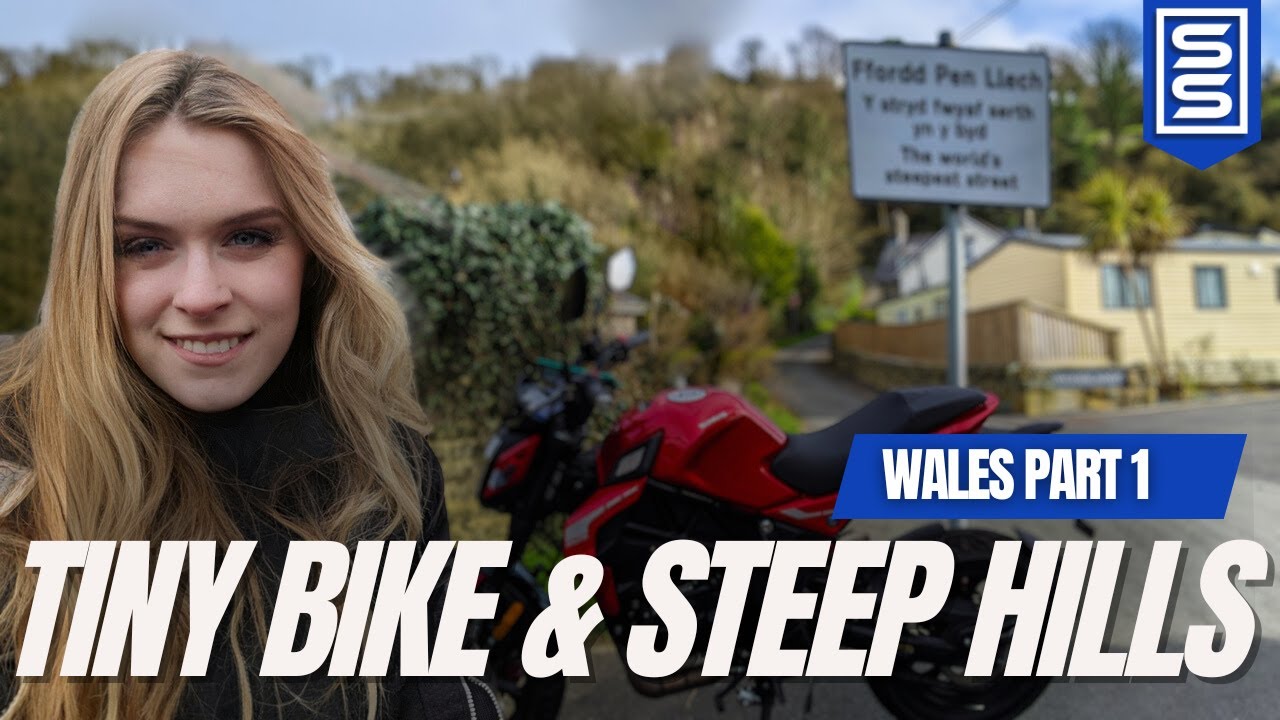 Tiny Bike vs. Steepest Street in the World