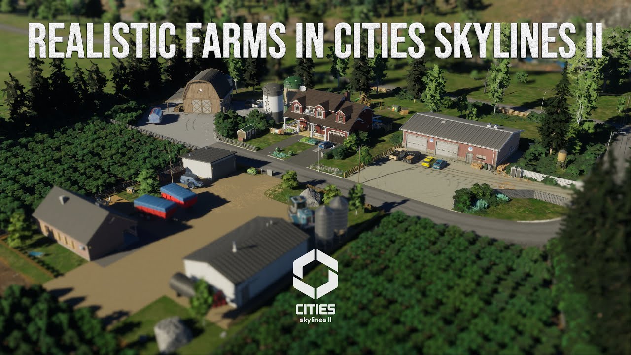 Cozy Small Town Farm House In Cities Skylines 2 - Angler Creek Part 6
