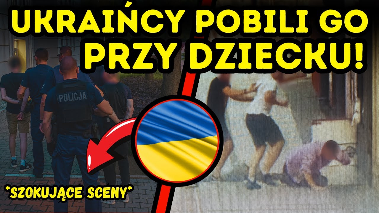 BRUTALNY ATAK UKRAIŃCÓW NA POLAKA W CHORZOWIE!