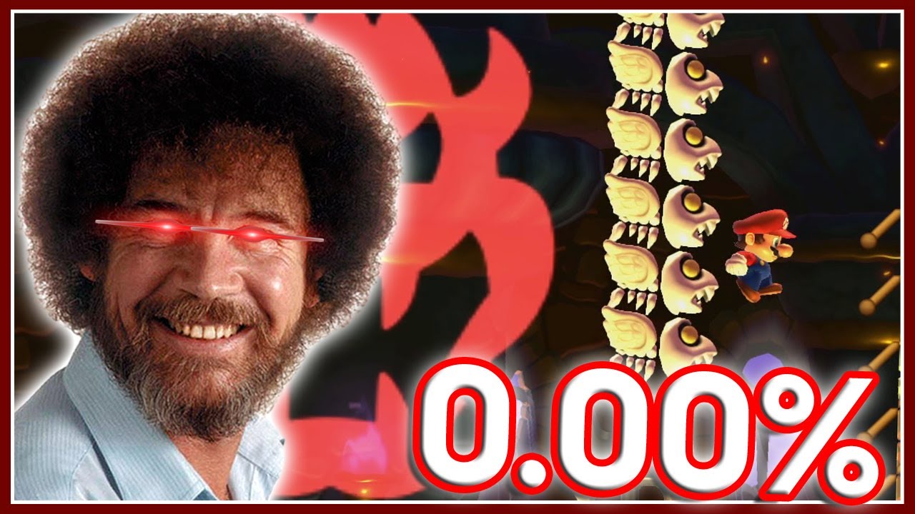 Bob Ross's EVIL Twin Made This RAGE INDUCING UNCLEARED Level...
