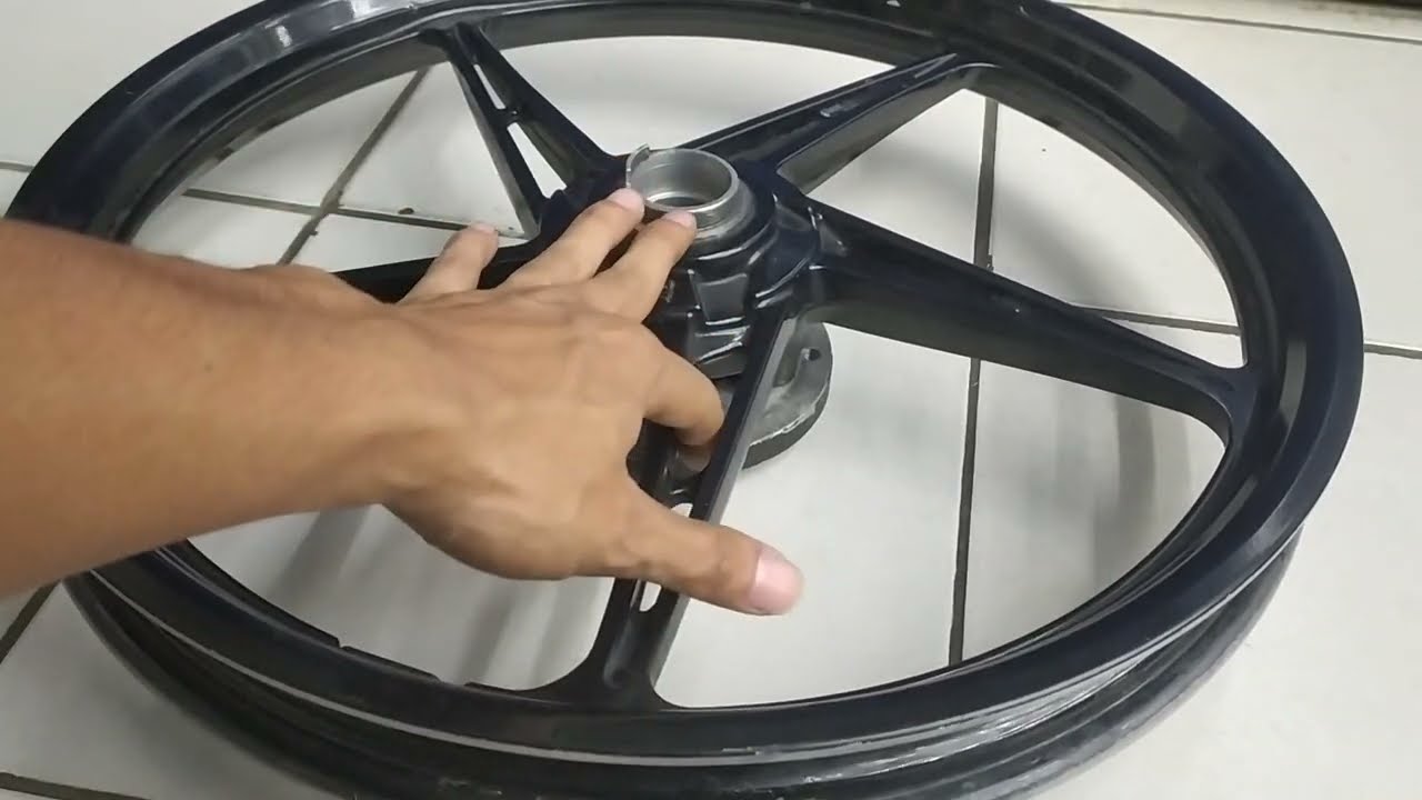 Pasang velg jupiter ke vixion old
