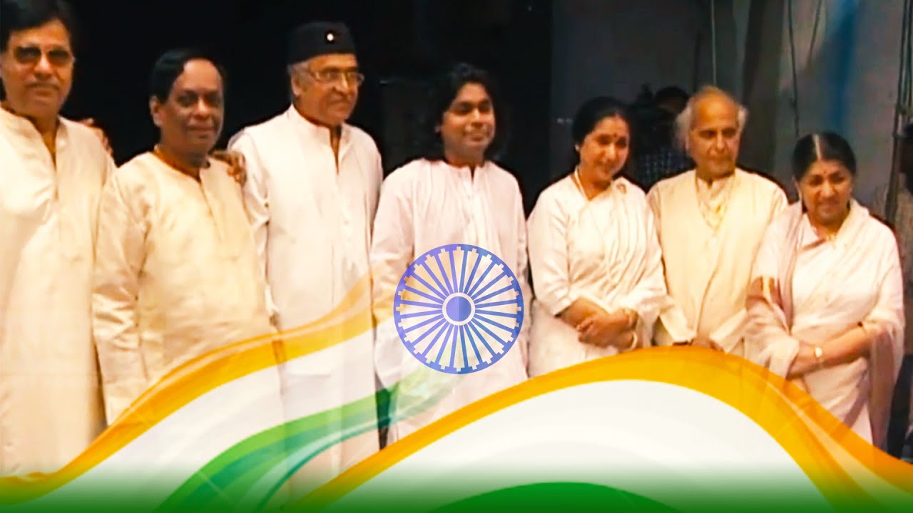 (RE-POST) When Lata, Asha, AR Rahman Recorded The National Anthem | Desh Ko Salaam | Flashback Video