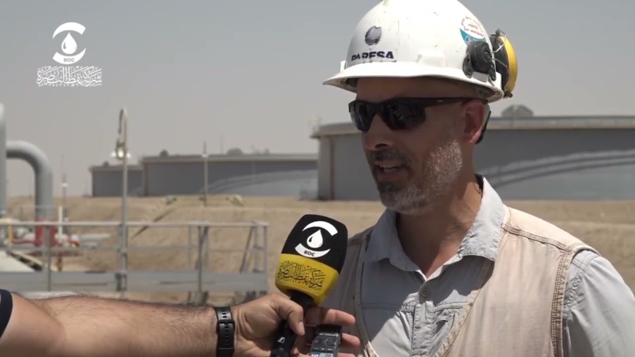 شركة نفط البصرة تدشن ثمانية خزانات في مستودع الفاو النفطي