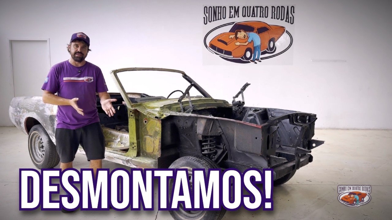 MUSTANG 68 CONVERSÍVEL PARTE 2 - VEJA O QUE DESCOBRIMOS APÓS DESMONTAR