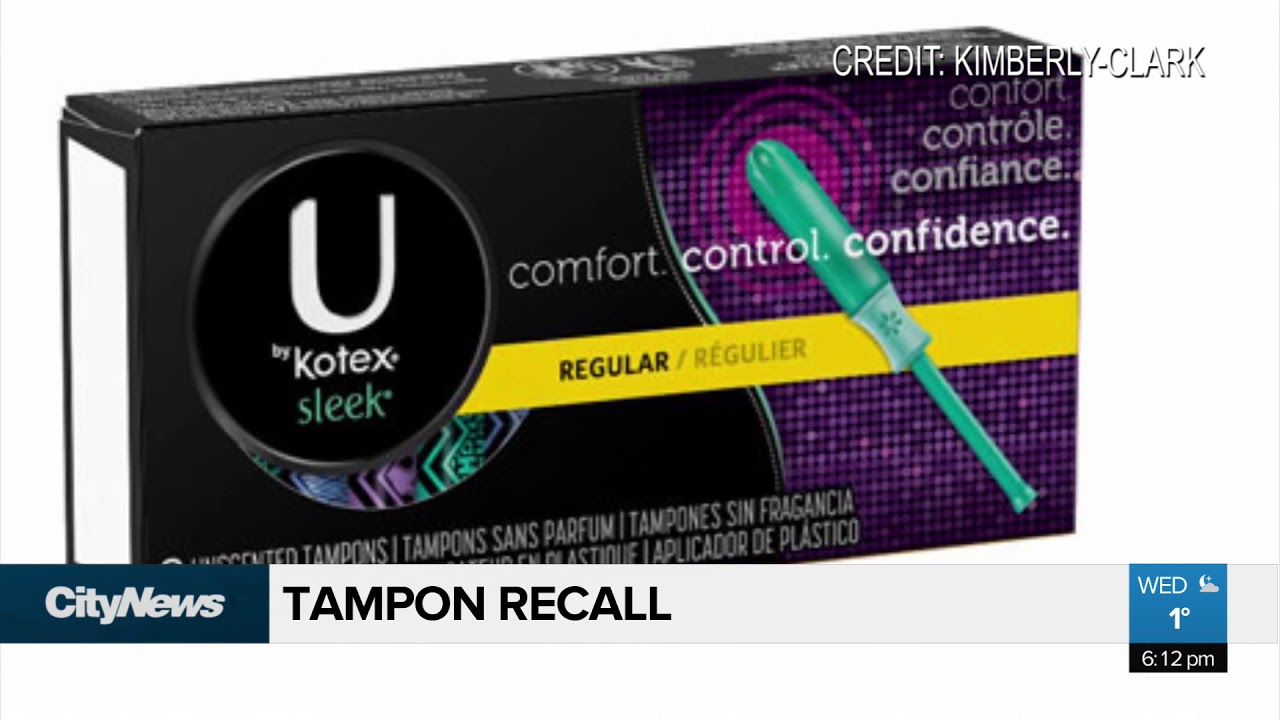 Kotex recall