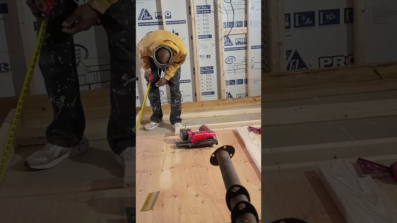 Basement framing 