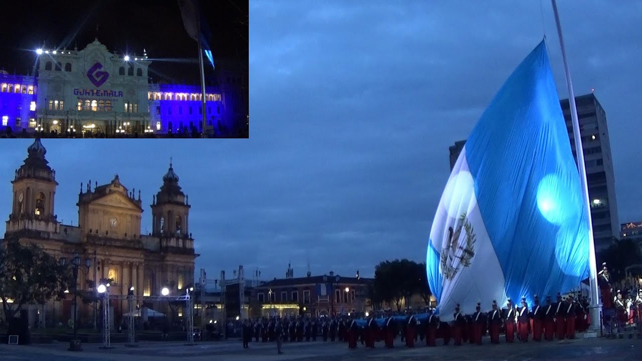 Actos Independencia Guatemala 2022 🎆201 A&ntilde;os Mapping Bandas Antorchas y mas 🇬🇹