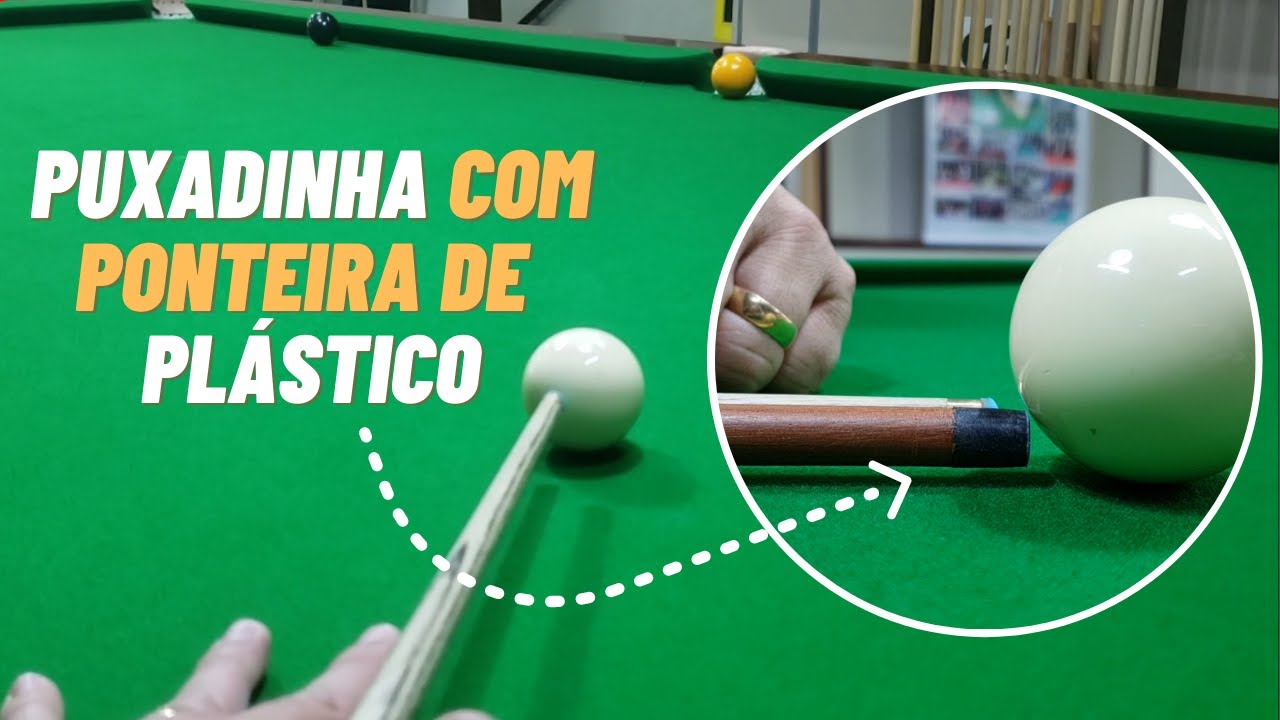 PUXADINHA COM PONTEIRA DE PLÁSTICO x PONTEIRA DE COURO + Uma tacada de efeito