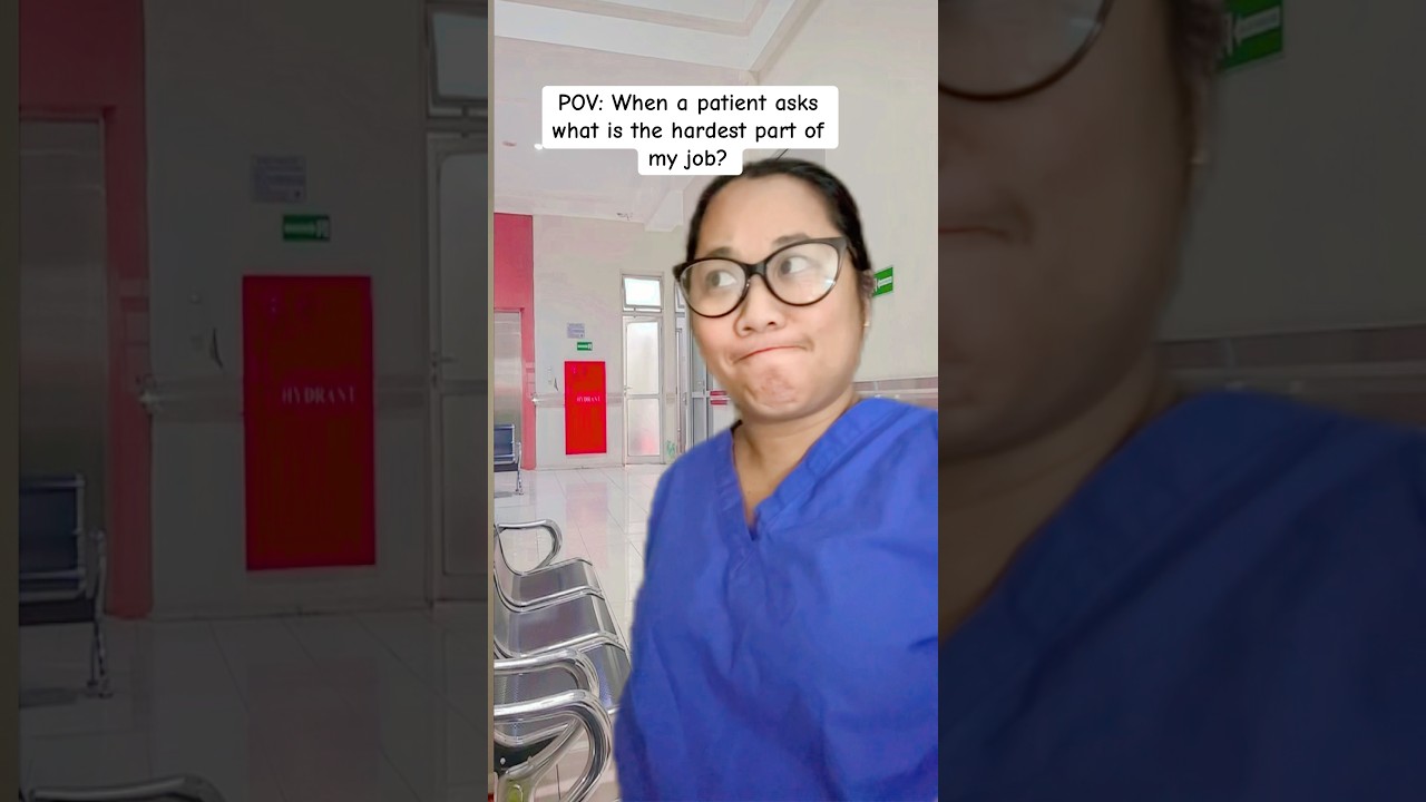 Whats the hardest part of your job? #fyp #highlights #nurselife #nursestories