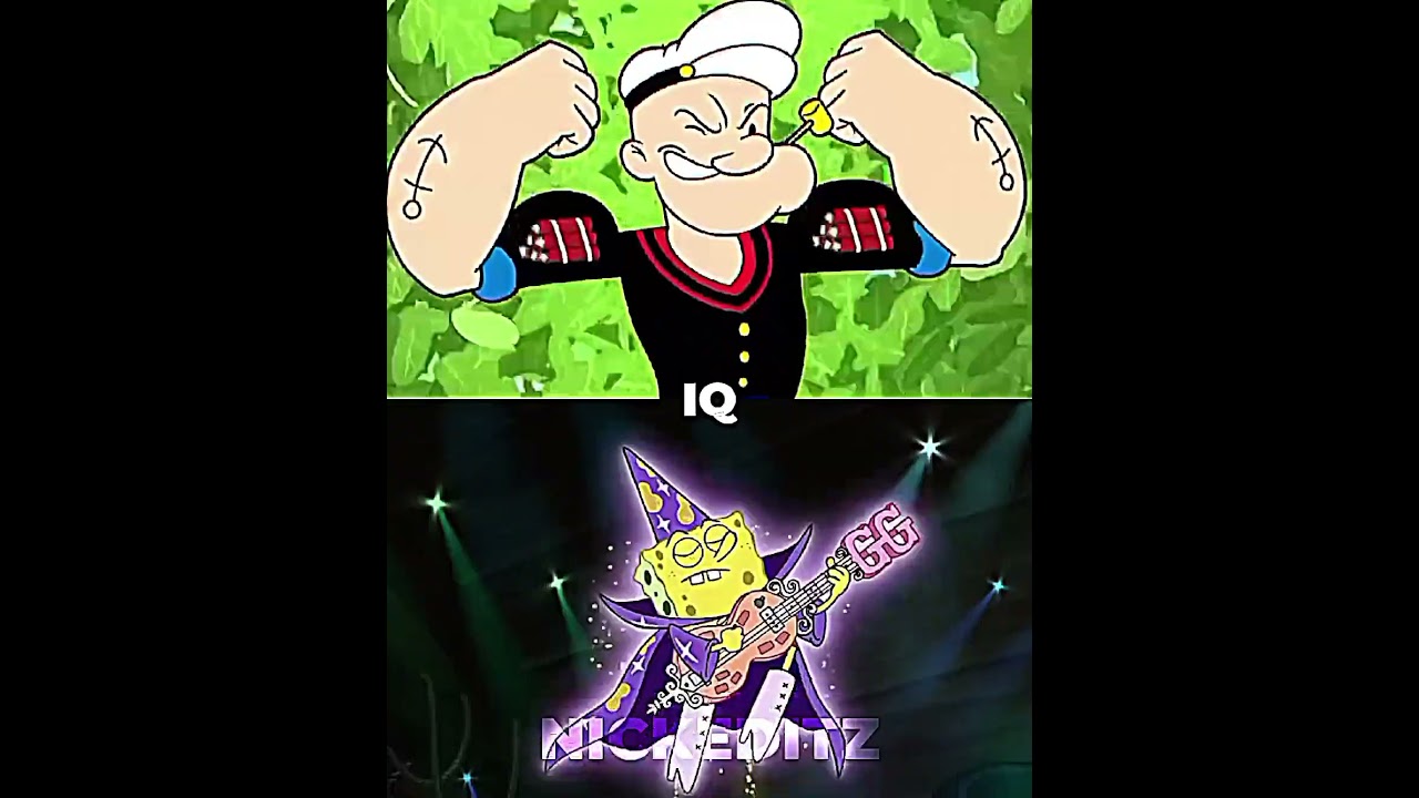 Popeye VS SpongeBob #shorts #edit