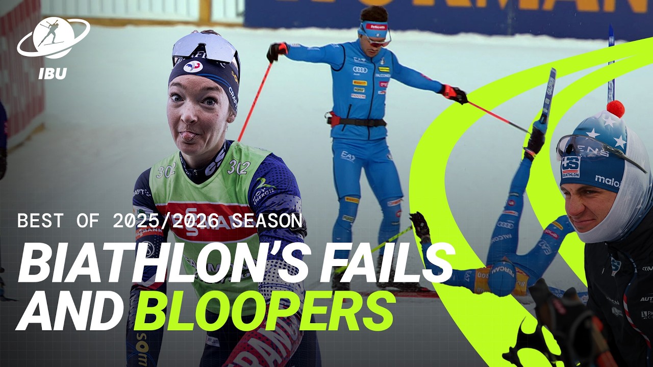 Biathlon Bloopers 2025/26😂 | Best Fails of the Season