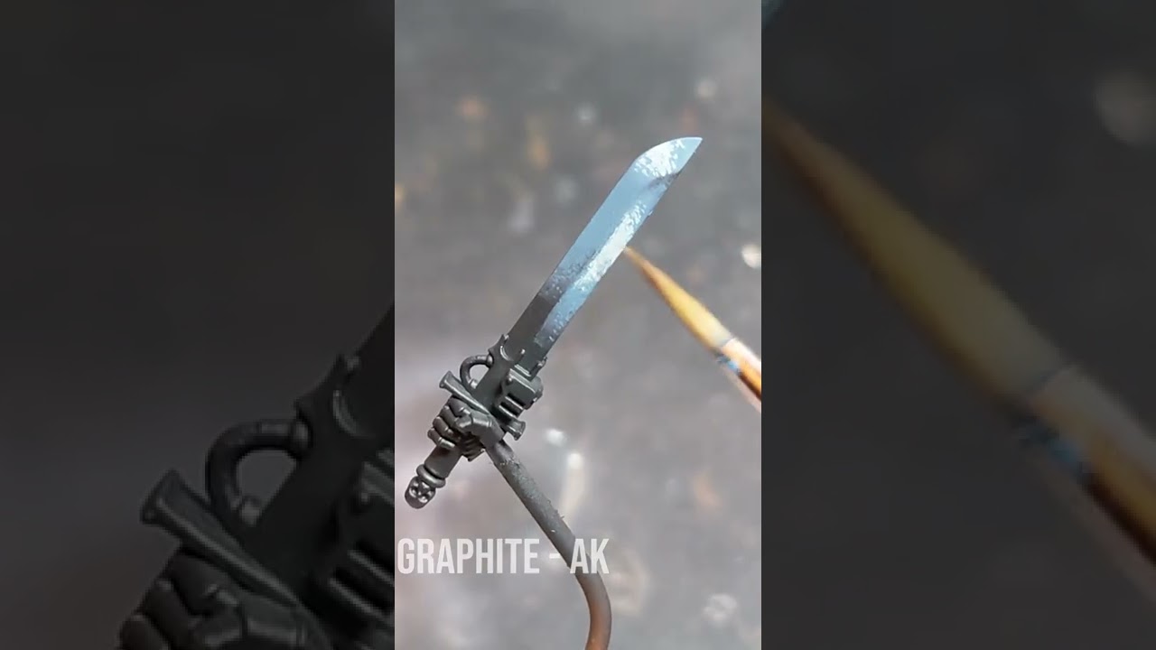 How to paint NMM steel