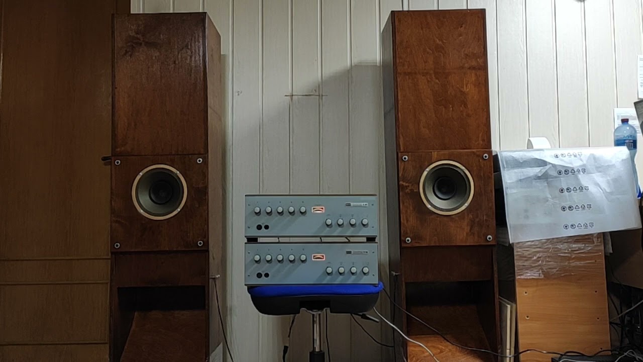 Рупорная акустика на Philips AD9710  & Telewatt E30, Diana Krall