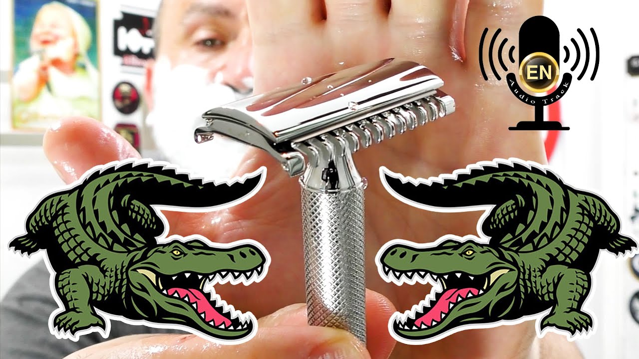 💈Бритье. Yaqi BAENZIGER - красивая бритва с хищной формой головы, но неоднозначным бритьём. 🪒👍🤠