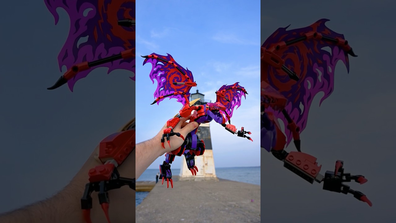LEGO Ninjago Громоклык Дракон Хаоса! #lego #shorts #legoninjagodragonsrising