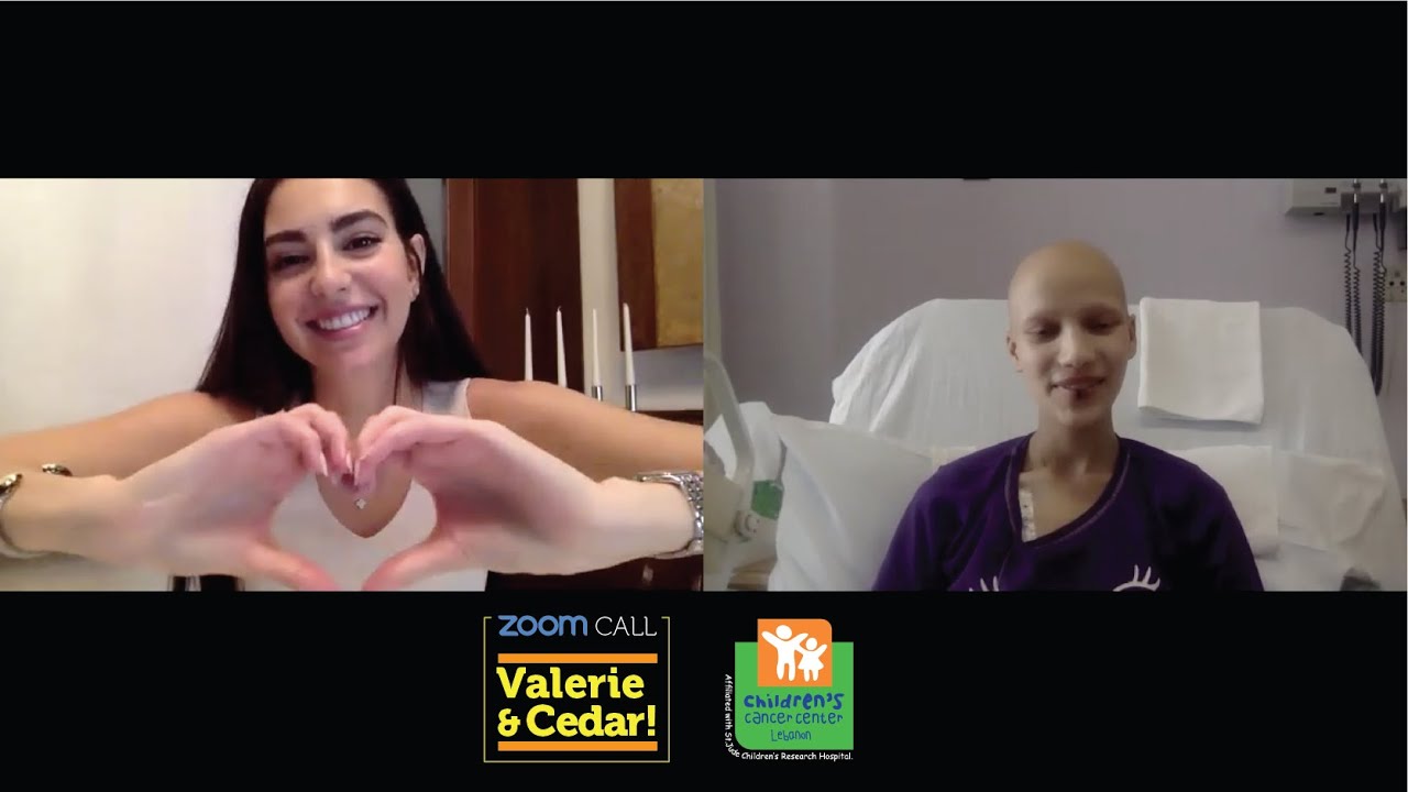 Valerie Abou Chacra and Cedar's Zoom Call
