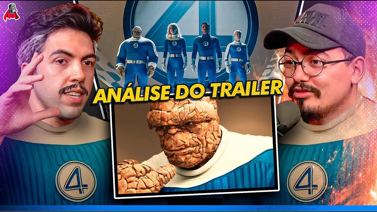 Quarteto Fantástico: Primeiros Passos | NOVO MCU Começa Aqui? Analisamos o Teaser!