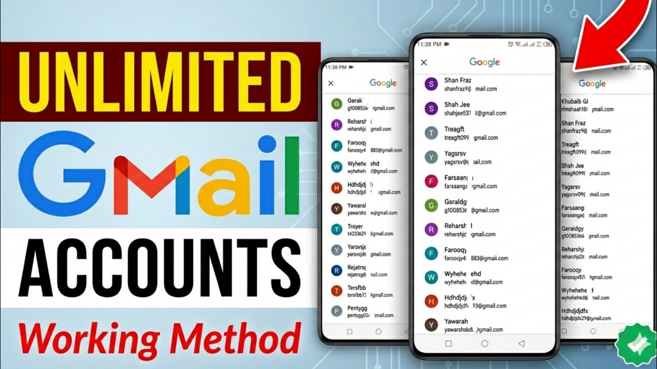 Unlimited Gmail Account without Phone Number Verification | How to create 100+ Gmail accounts 2026