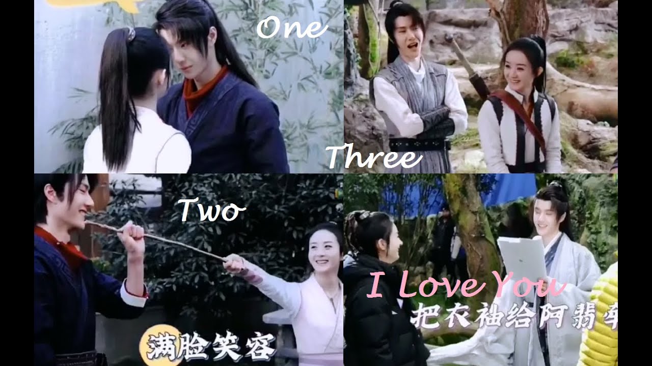 210408 Wang Yibo x Zhao Liying  Legend Of Fei Behind The Scenes FMV 王一博 赵丽颖 有翡幕后花絮 FMV 1 2 3 我爱你