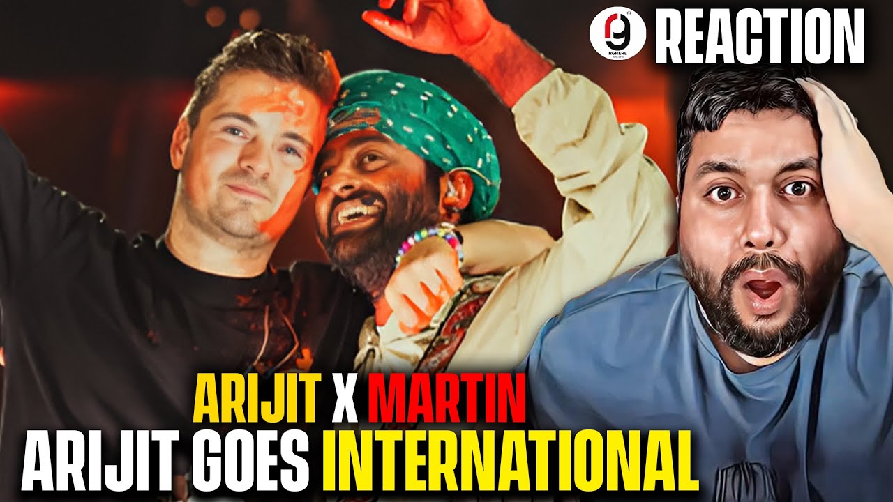 Arijit Singh & Martin Garrix - Angels For Each Other (Official Video) | REACTION BY RG #reactionbyrg