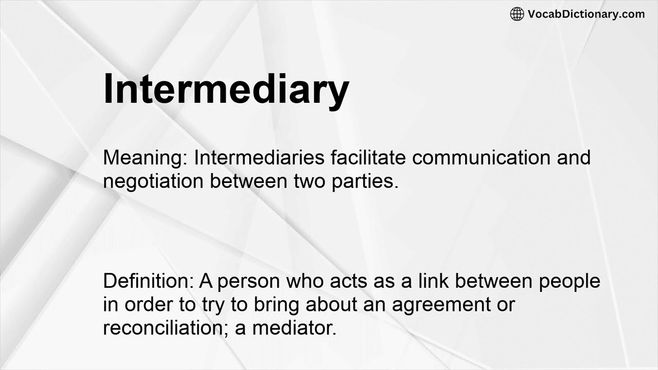 Intermediary Meaning