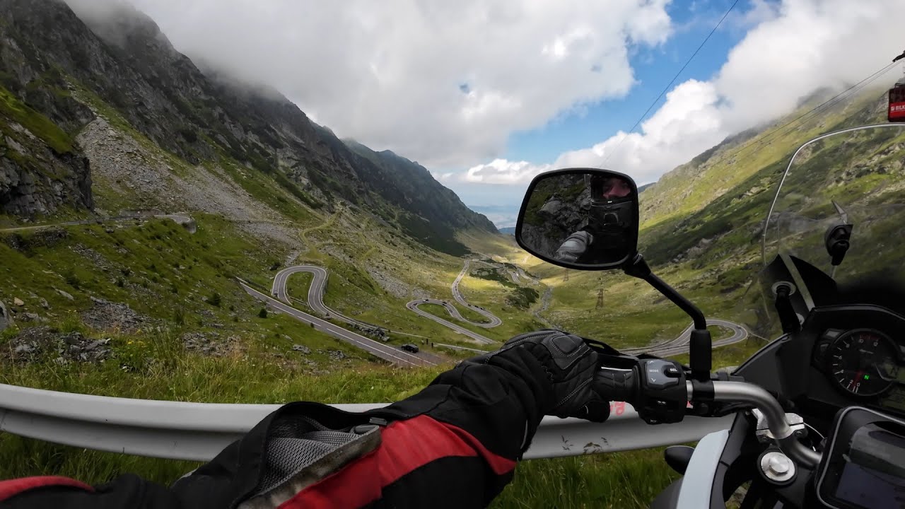 Rumunia 2023 Trasa transfogarska i transalpina (Vstrom 650) Dji action 3 Motovlog