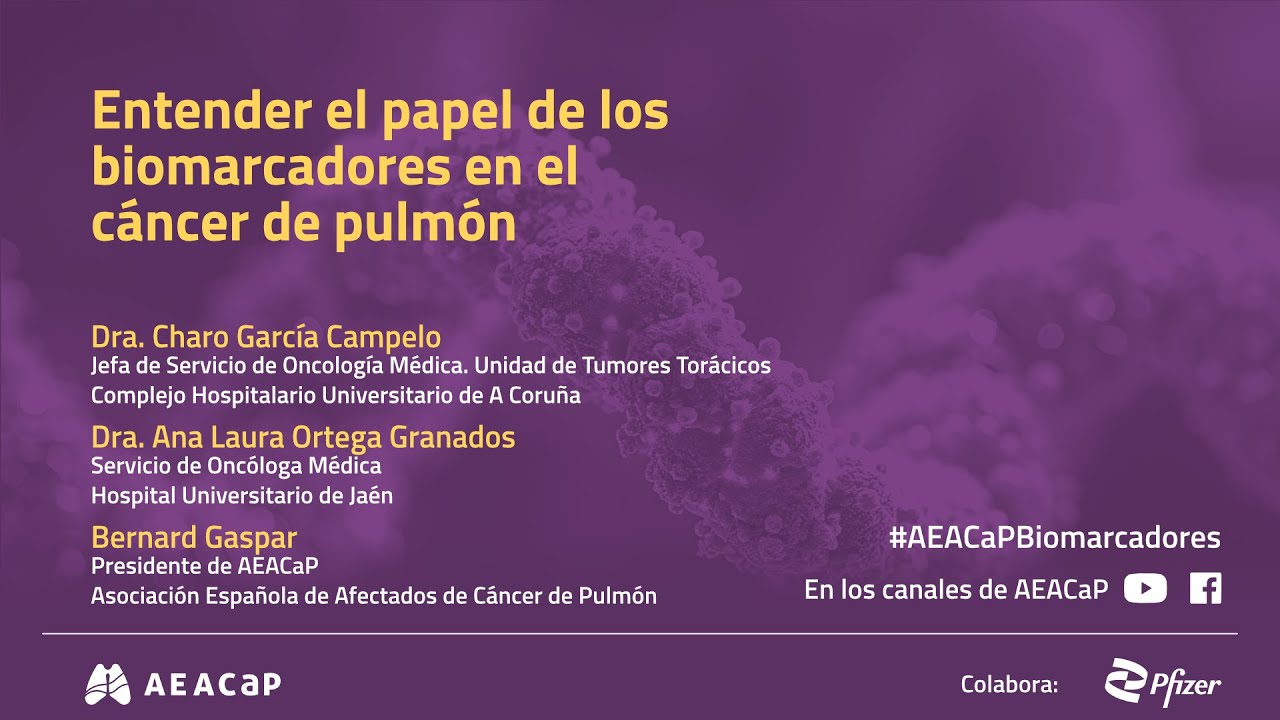 Seminario 'Entender el papel de los biomarcadores en el cáncer de pulmón' | #cáncerdepulmón