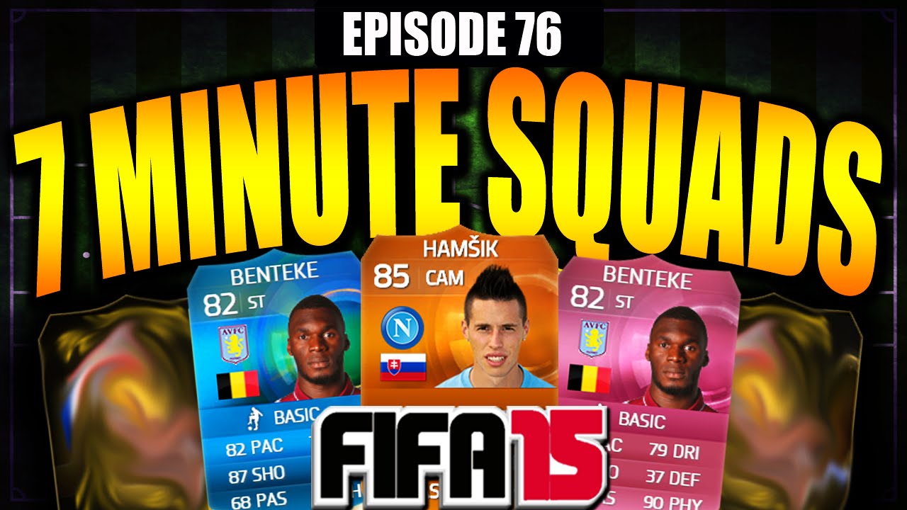 MOTM AND SIF!! 7 MINUTE SQUADS W/CAPGUNTOM! #EP76 - FIFA 15 ULTIMATE TEAM