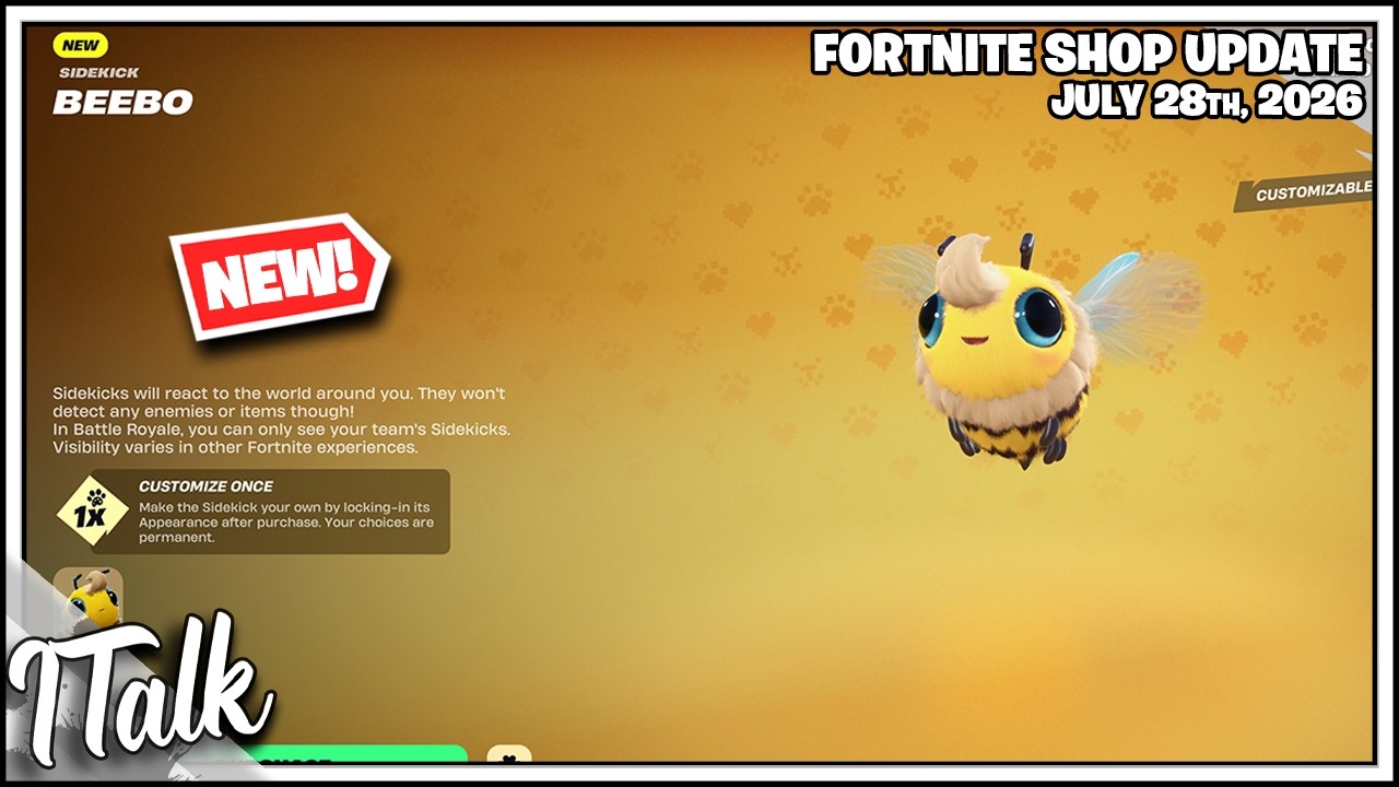 Магазин Fortnite: МНОЖЕСТВО ВОЗВРАЩЕНИЙ ЭМОЦИЙ И ПЧЕЛА! [28 июля 2026 г.] (Fortnite, Глава 7)