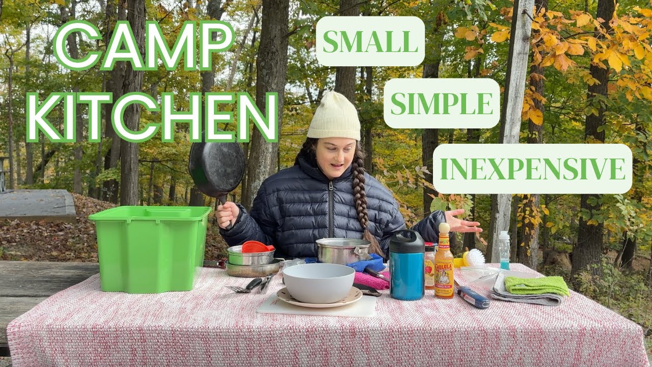 My CAR CAMPING KITCHEN: What to pack FOR BEGINNERS