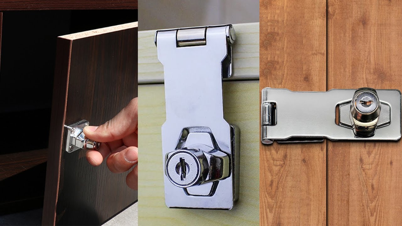 ISSO VAI AJUDAR A AUMENTAR A SEGURAN&Ccedil;A DA SUA CASA! Fechadura Trava Externa para DIVERSOS LUGARES