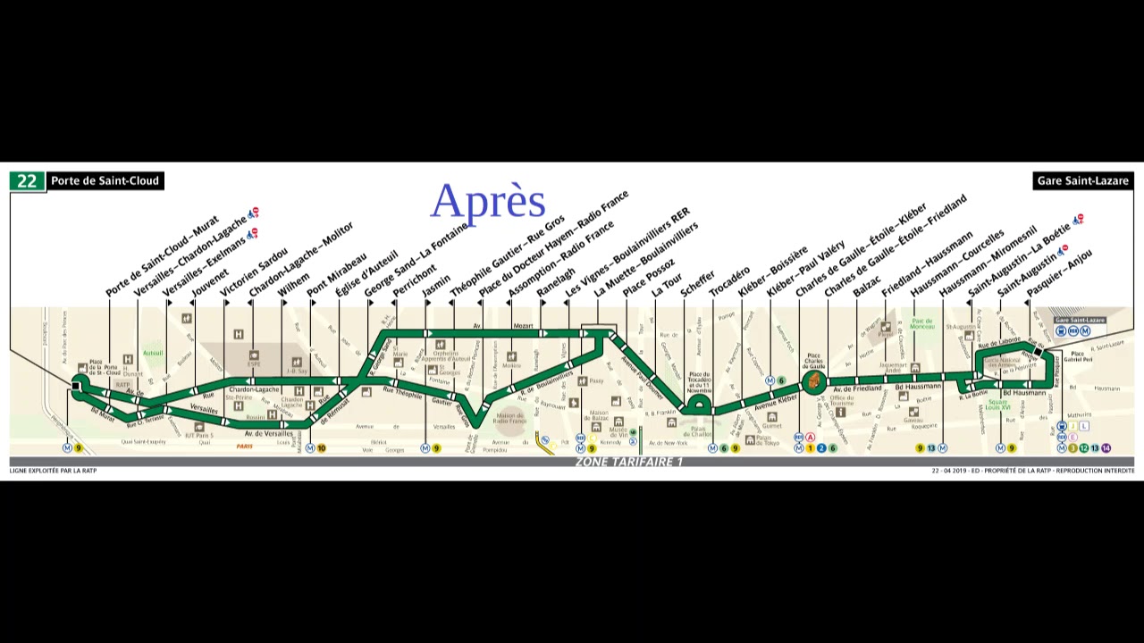 Avant/Après #1 Spécial Grand Paris des Bus part 1/2 du BUS 20 à 29.