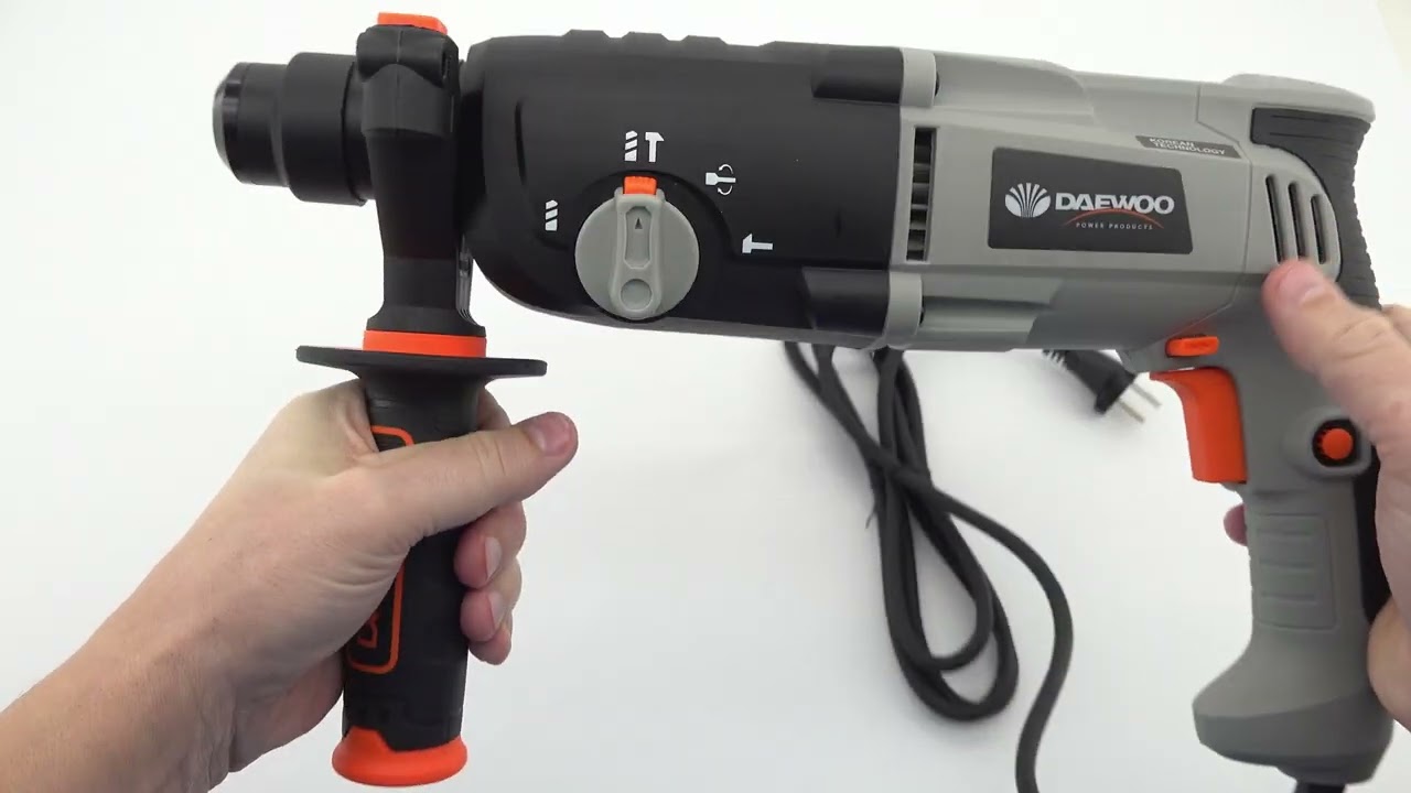 DAEWOO Rotary Hammer DARH26-105C 1050W 2.8J Unboxing