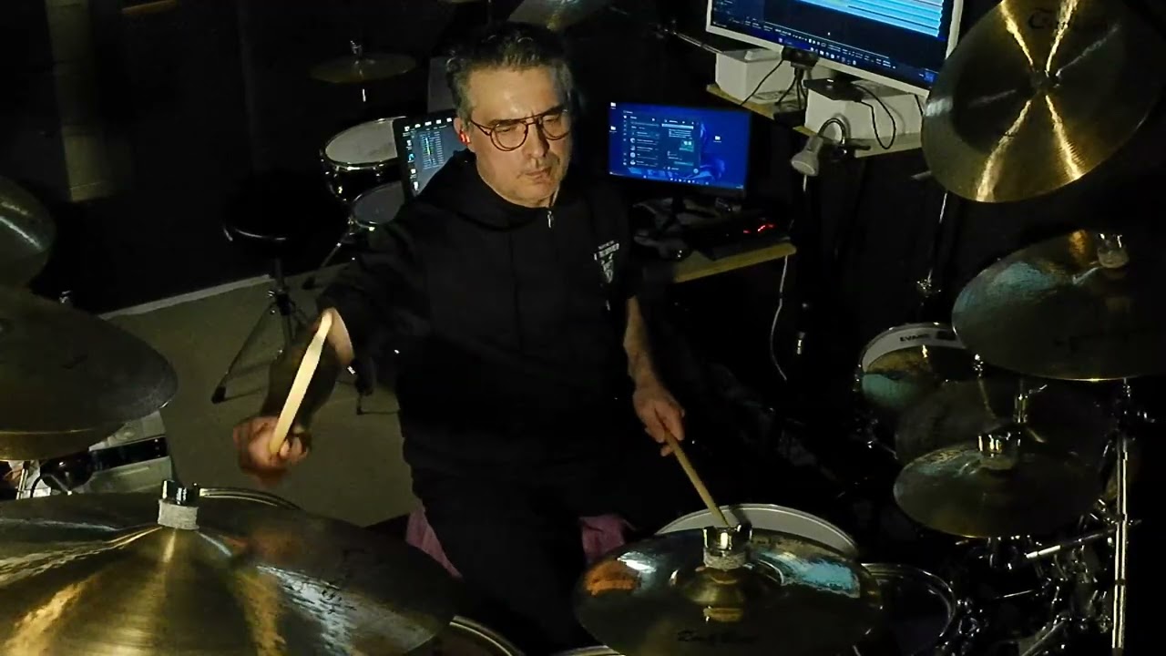 Sting  Love Is Stronger Than Justice Ten Summoner's Tales Drum Cover Improvisacion
