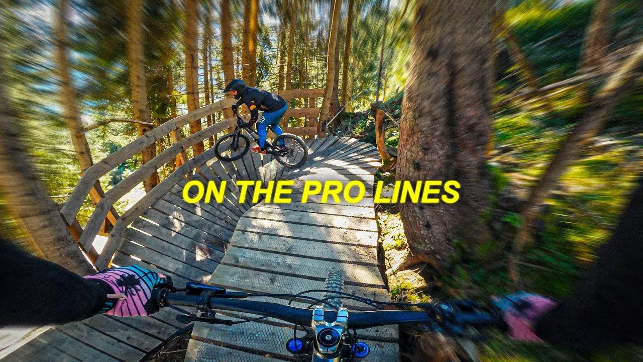 RIPPING Down PRO LINE and EVIL EYE TRAIL | Saalbach Hinterglemm