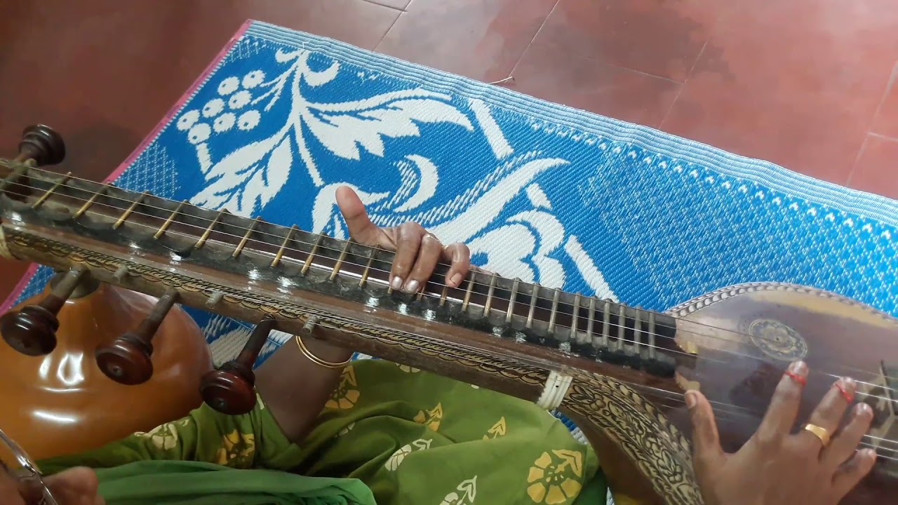 Vathil pazhuthiloodenmunnil kunkumam Veena (Tutorial)Part 1